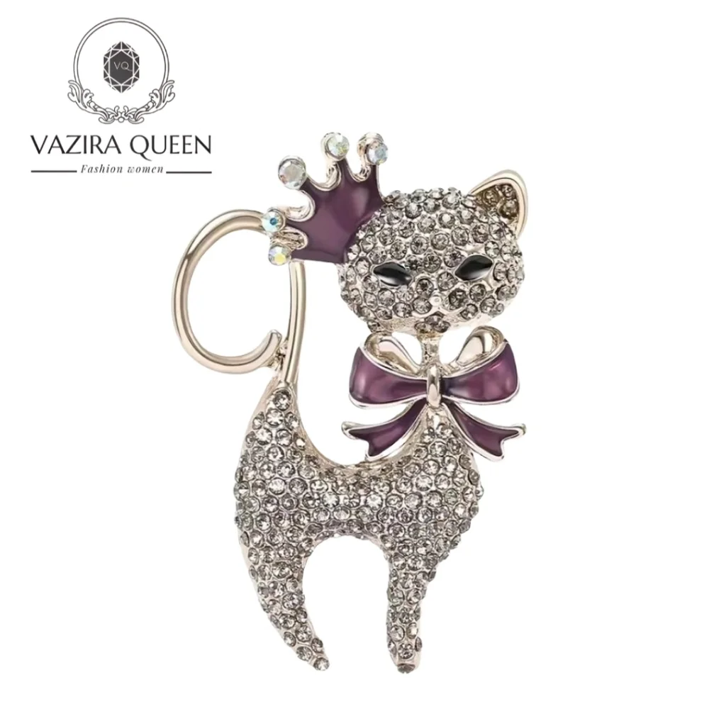 VQ Cat Brooch